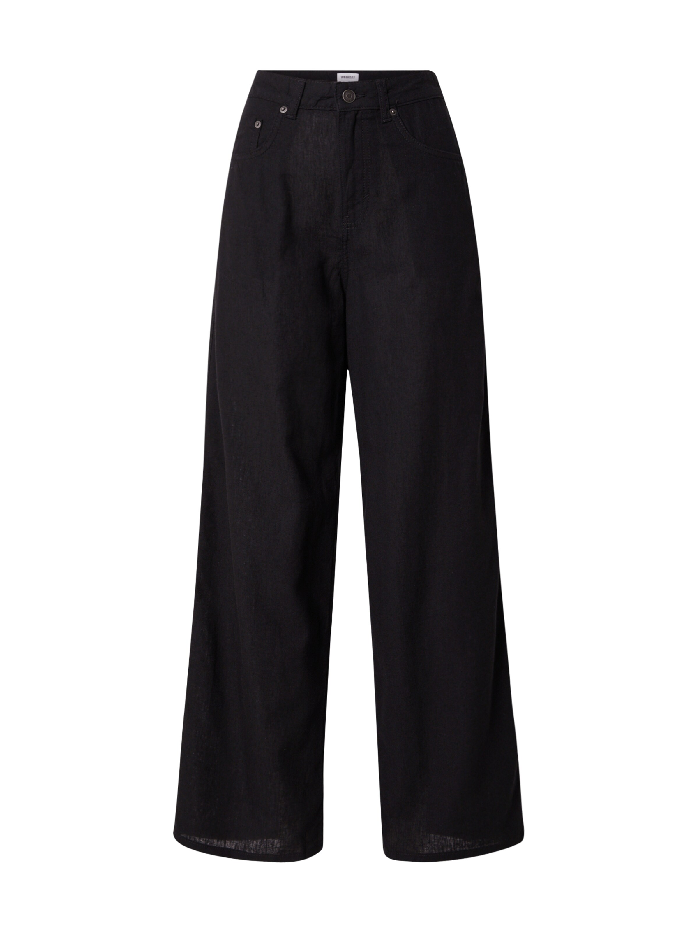 WEEKDAY Pants &#x27;Astro&#x27; in Black: front