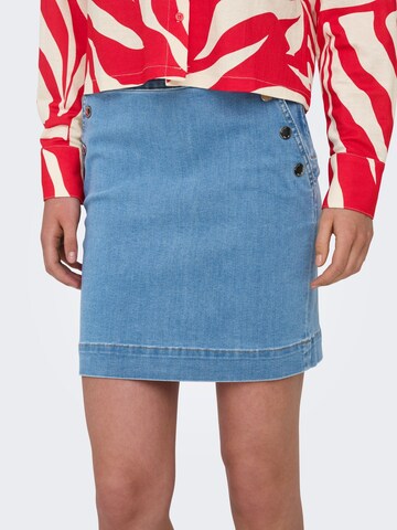 Jupe 'ONLMadison' ONLY en bleu