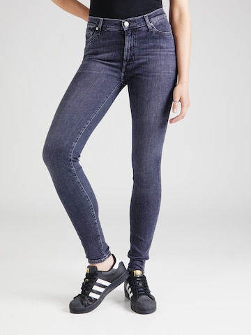 Skinny Jean 7 for all mankind en bleu : devant