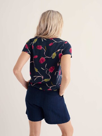 Seasalt Cornwall Blouse 'Appletree' in Blauw