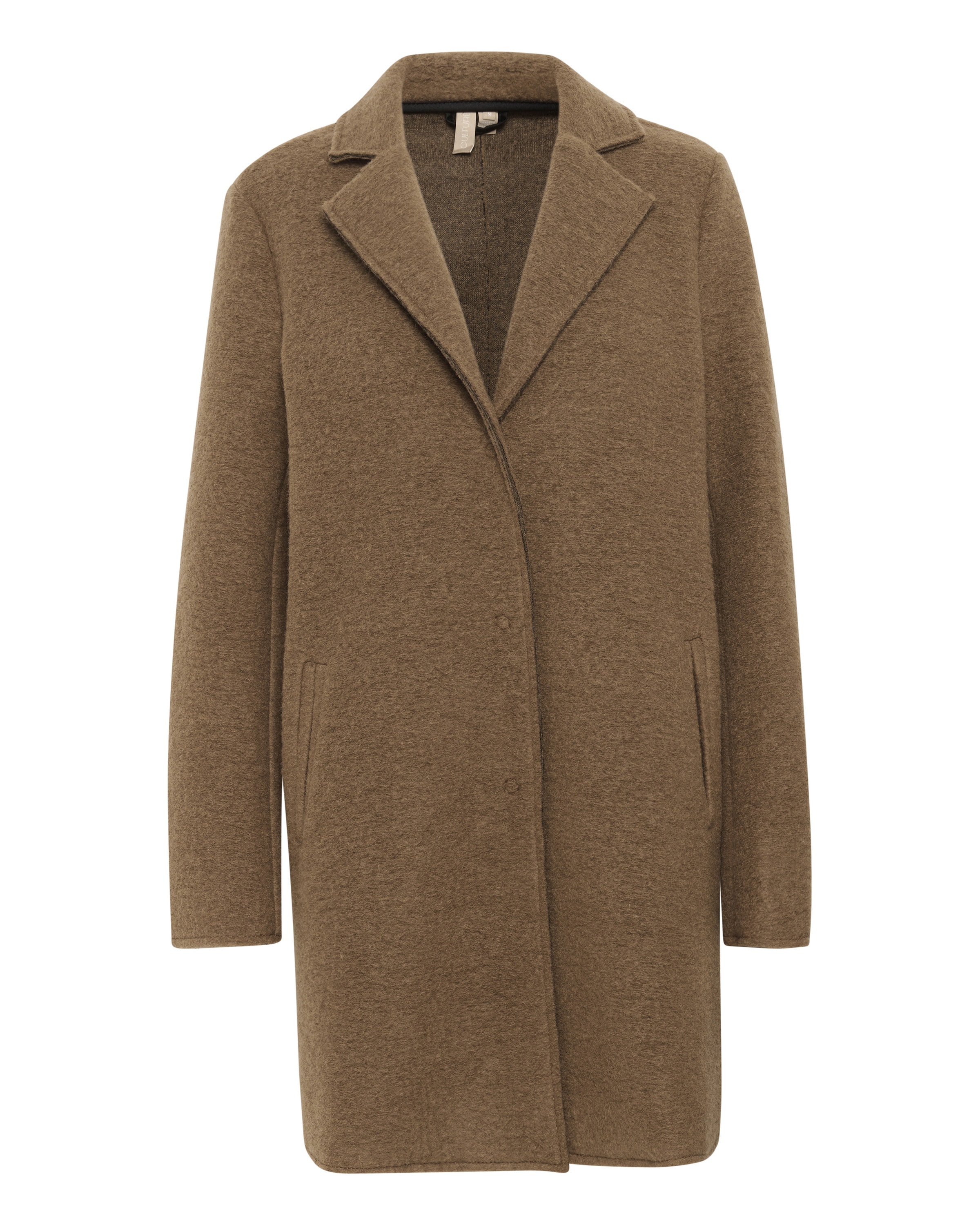 Veste d’hiver CULTURE en marron : devant