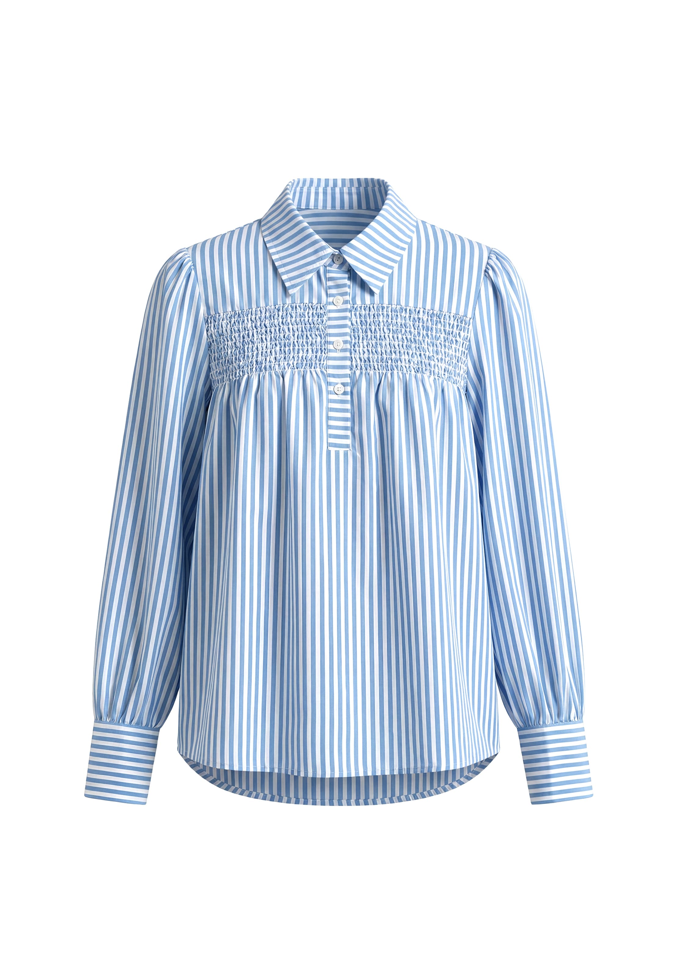usha BLUE LABEL - Blusa en azul: frente