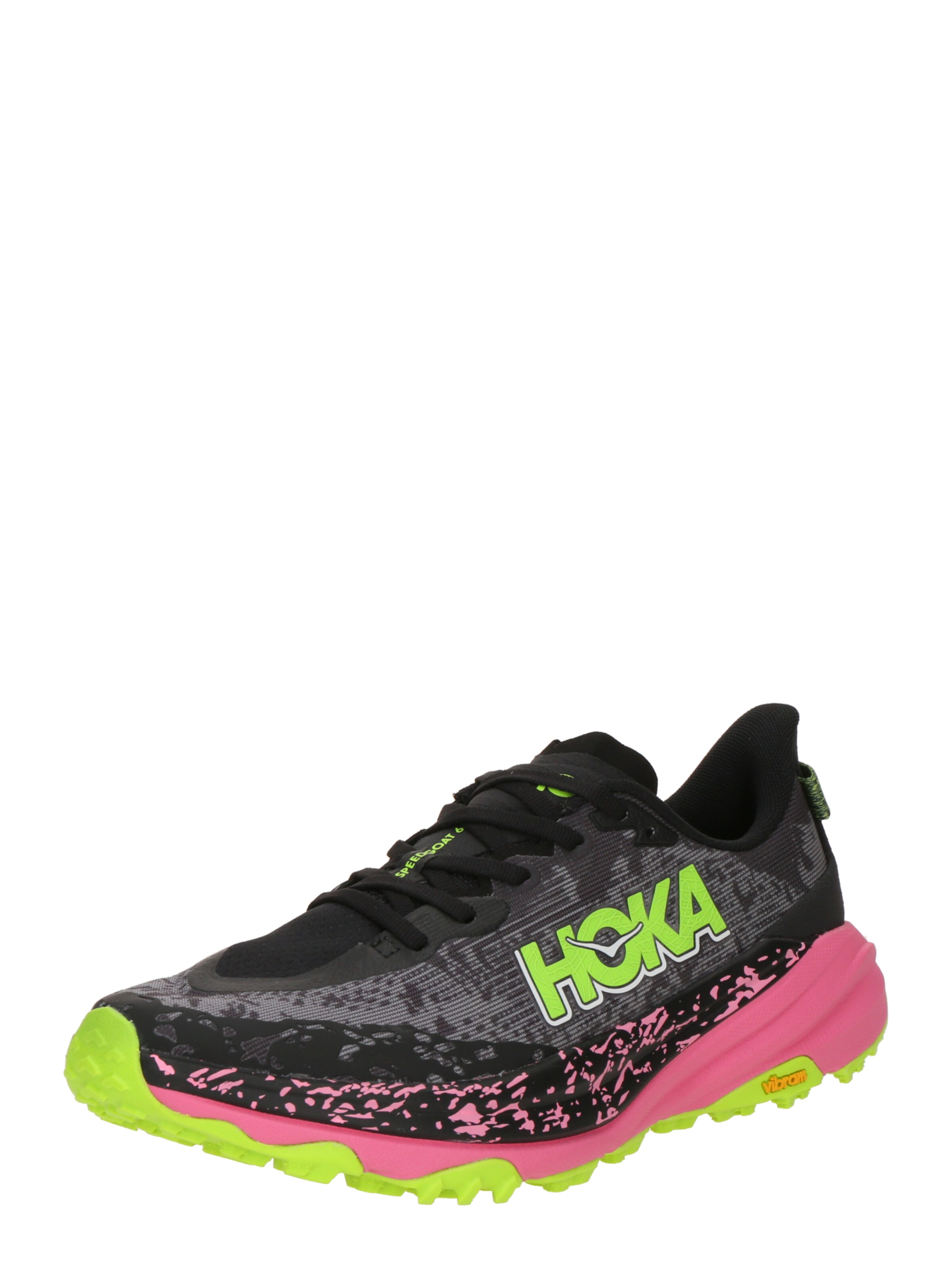 HOKA Παπούτσι για τρέξιμο 'Speedgoat 6' σε μαύρο: μπροστά