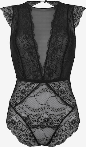 LASCANA Bodysuit in Black: front