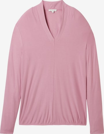 TOM TAILOR Shirt in Pink: predná strana