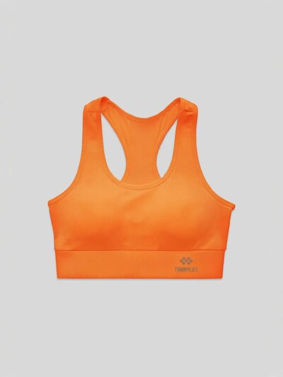 Tommy Life Sporttop in L in de kleur Oranje, Productweergave