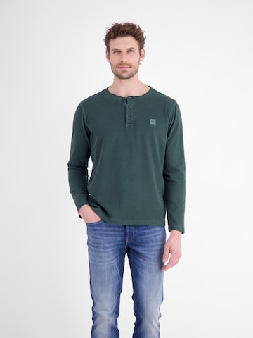 T-Shirt LERROS en vert : devant