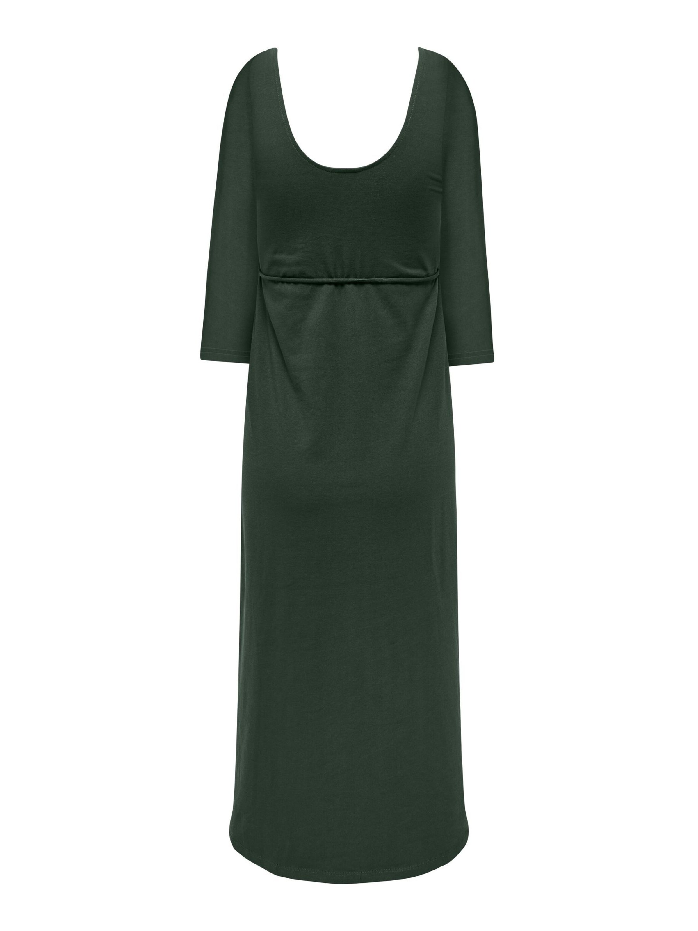 Only Maternity Jurk 'MIMA' in Groen