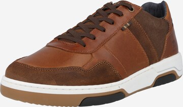 Sneaker bassa di BULLBOXER in marrone: frontale