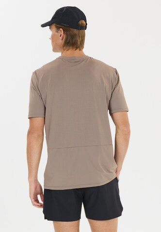 Virtus T-Shirt 'Califo' in Braun