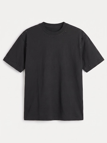 Silverstein Official Shirt 'Silverstein-Official Oversize T-shirt Black Noir Ice Tee'‌‌‌‌‌‌‌ in Schwarz: Vorderseite