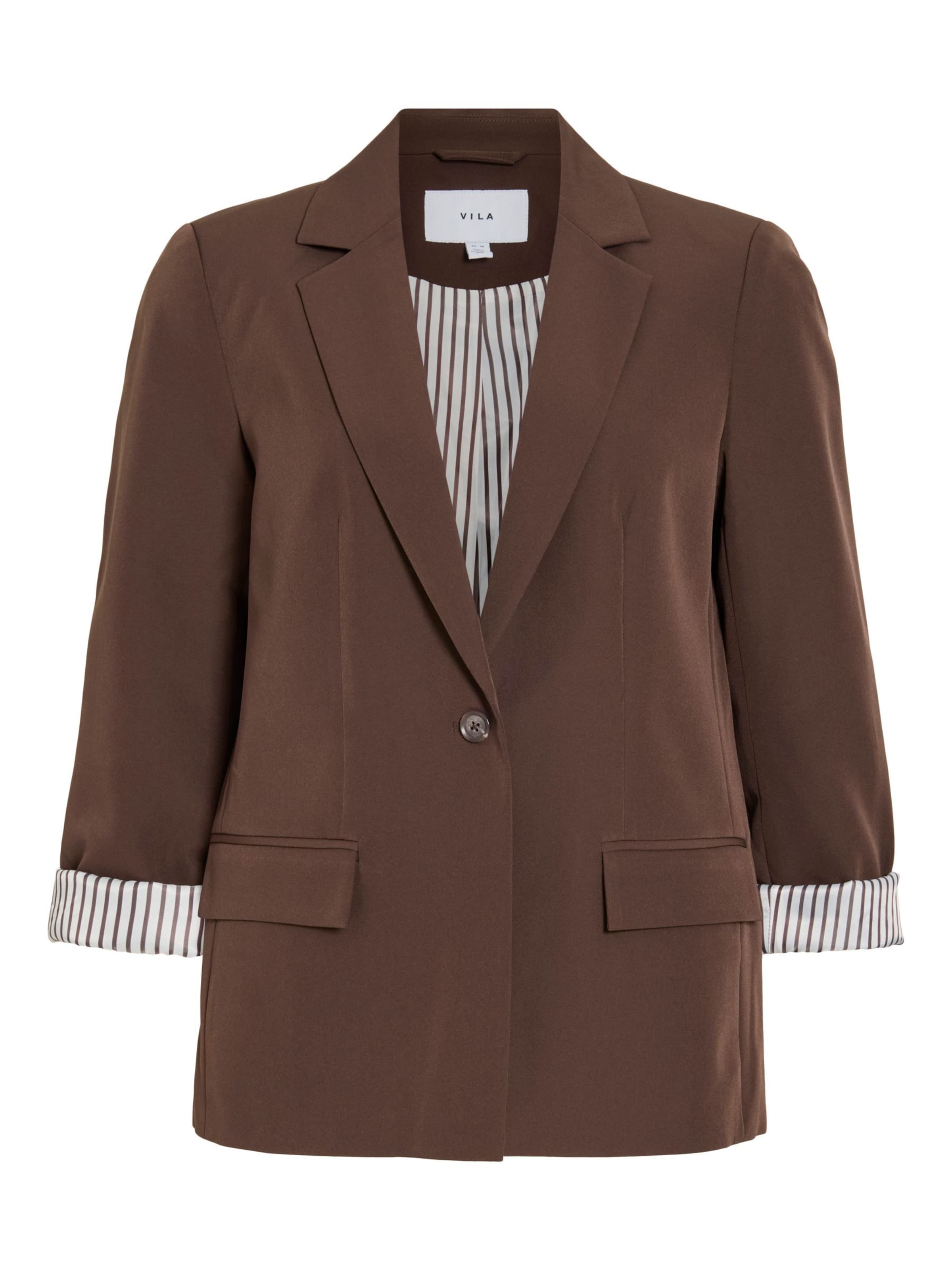 VILA - Blazer 'VIBonnie' en marrón: frente