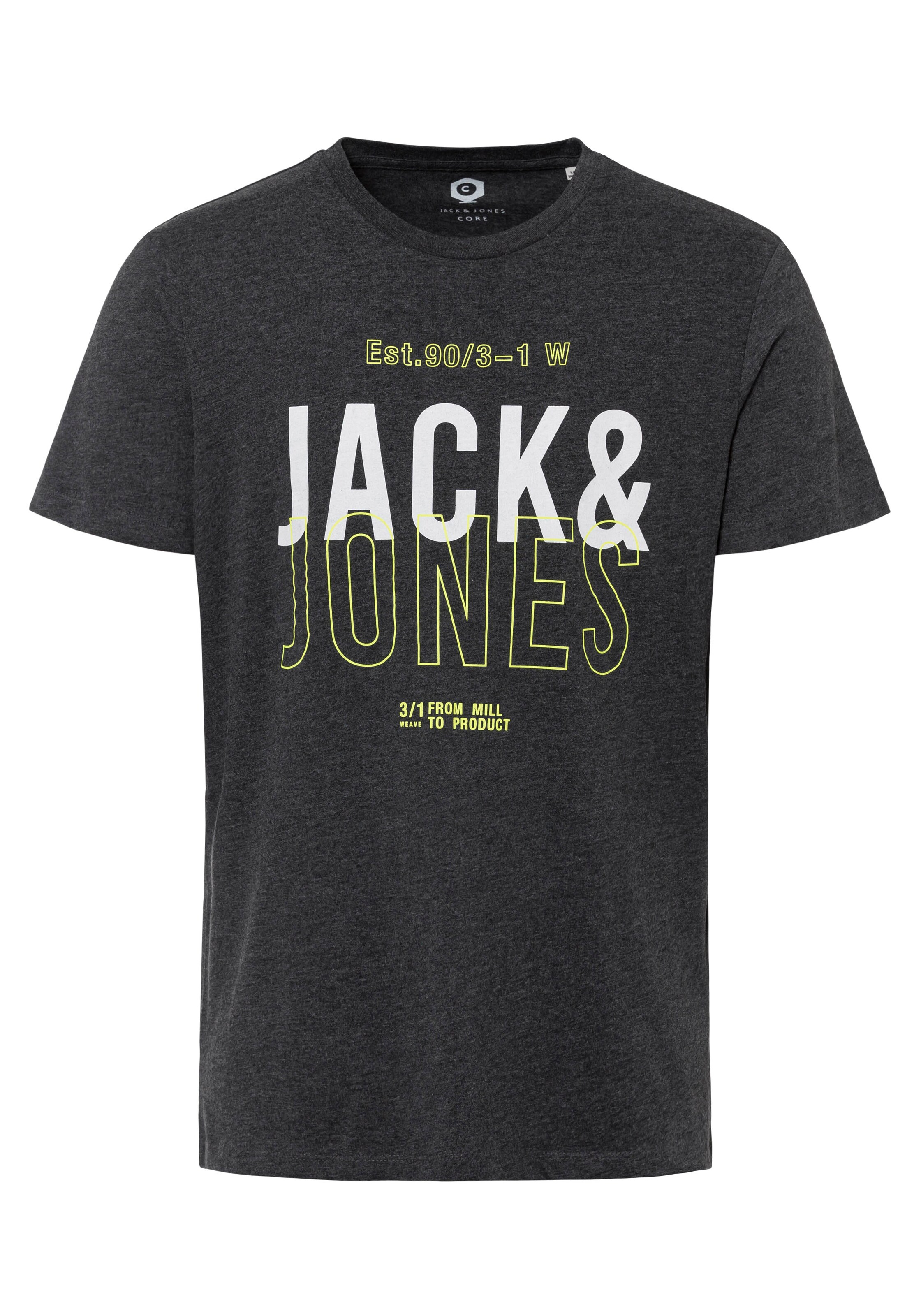 JACK & JONES Shirt in Grau: Vorderseite