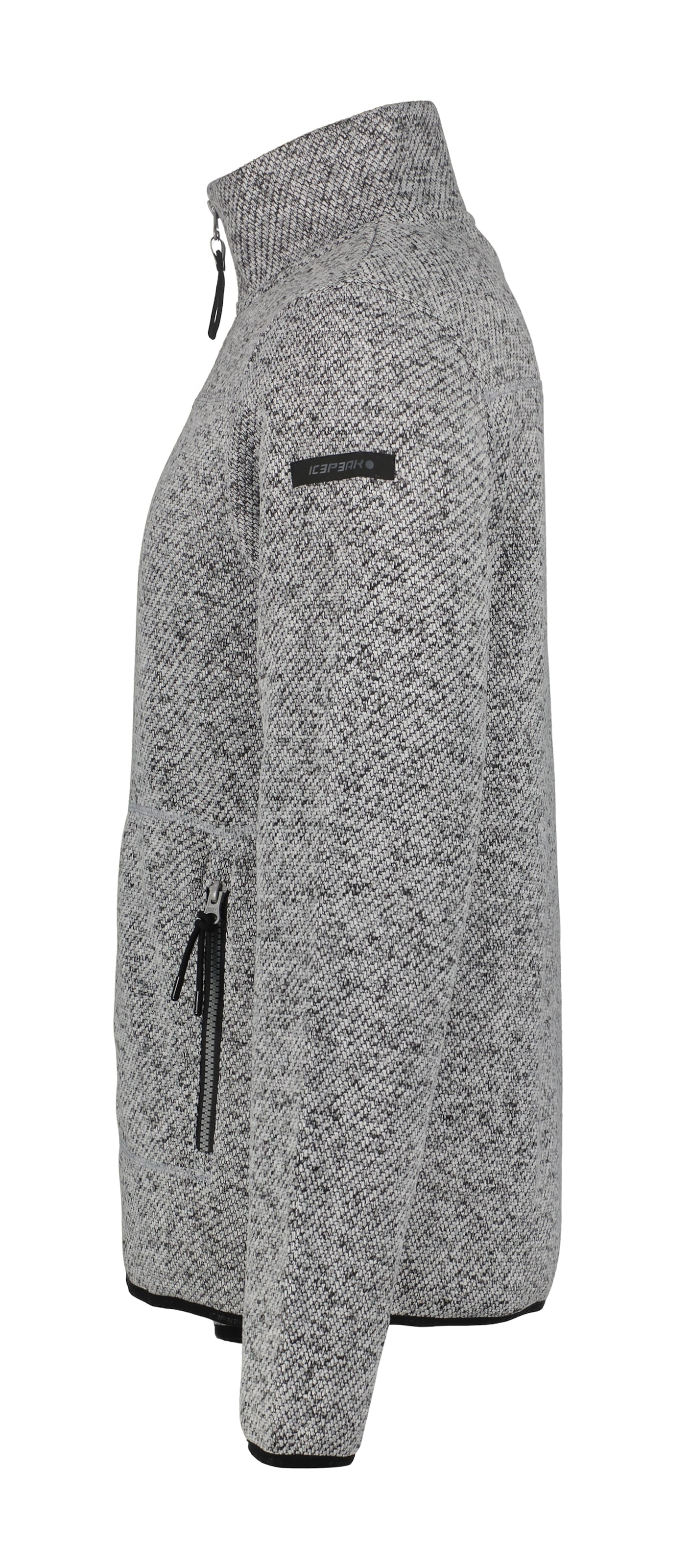 ICEPEAK Fleece Jacket in Grey