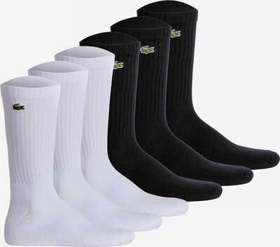 LACOSTE Socken in schwarz / weiß, Produktansicht