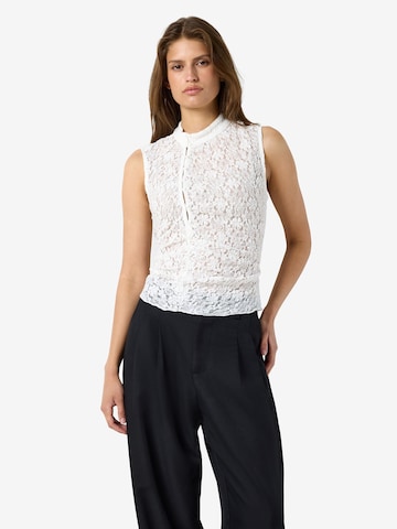 Noisy may - Blusa 'NMPeyton' en blanco: frente