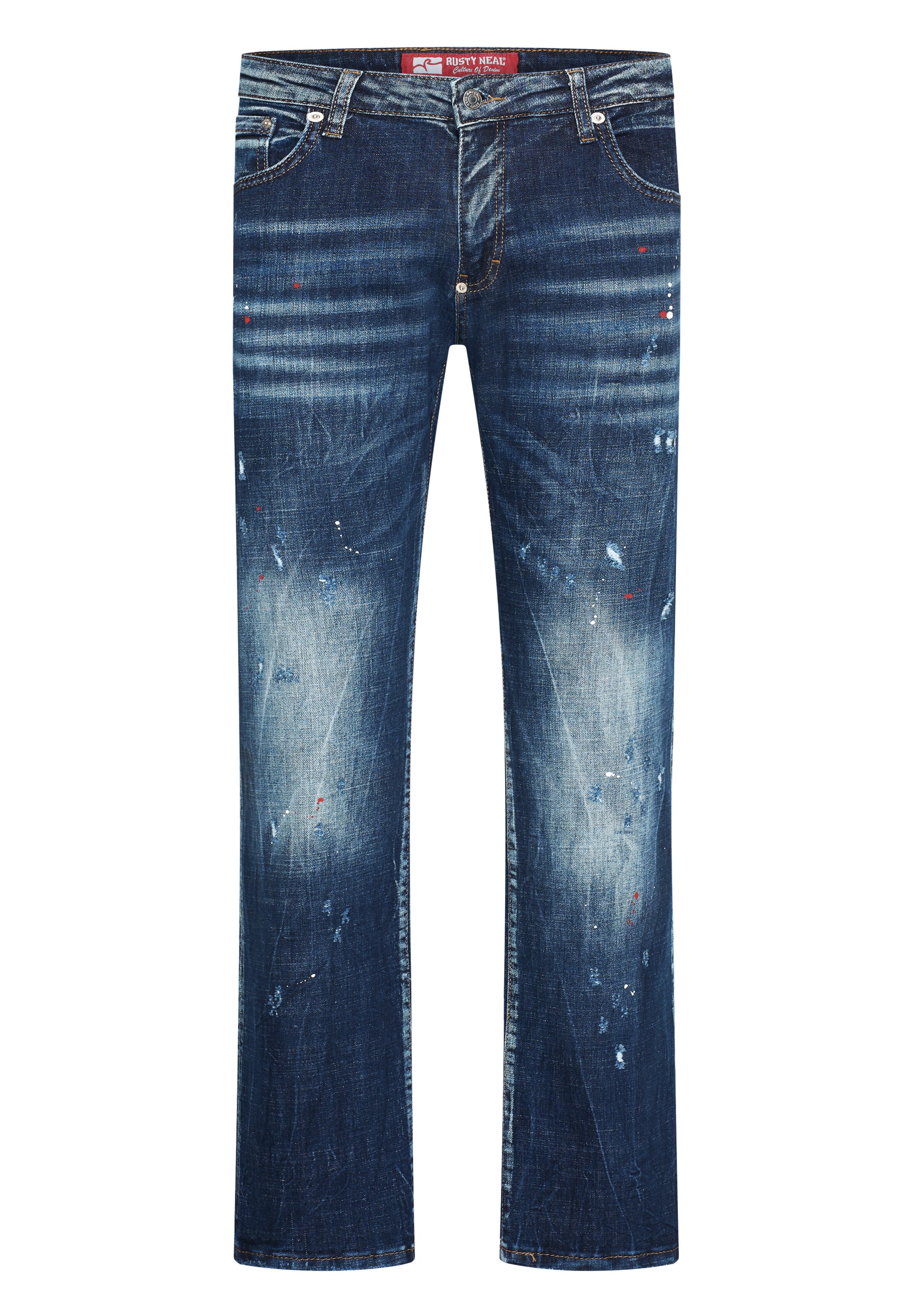 Rusty Neal Slim fit Jeans in Blue: front