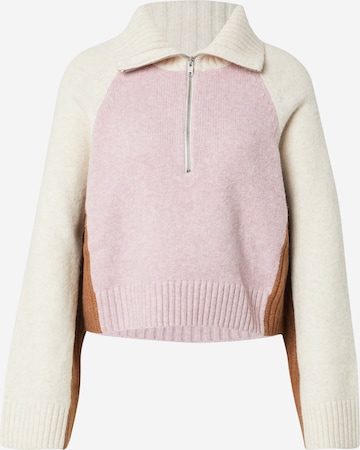 Pull-over Monki en rose : devant