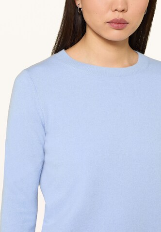 darling harbour Cashmerepullover in Blau: Vorderseite