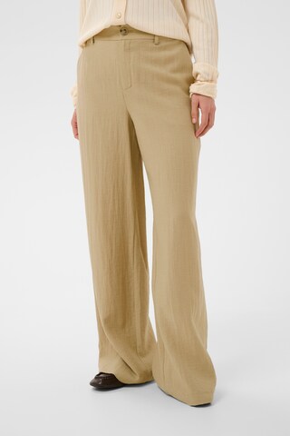 CULTURE Loose fit Pants 'CUHeida' in Beige: front
