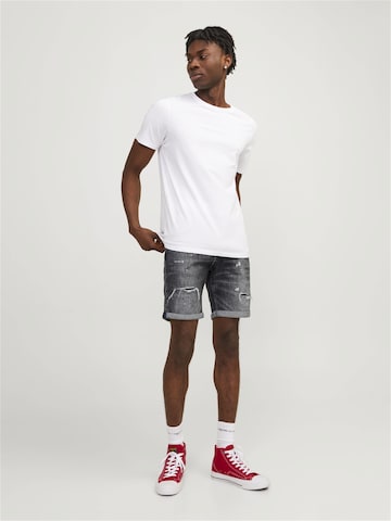 JACK & JONES - Regular Calças de ganga 'RICK' em cinzento