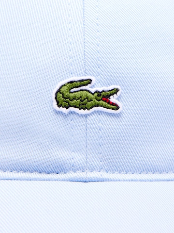 Casquette LACOSTE en bleu