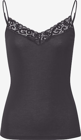 Haut ' Moments ' Hanro en noir : devant