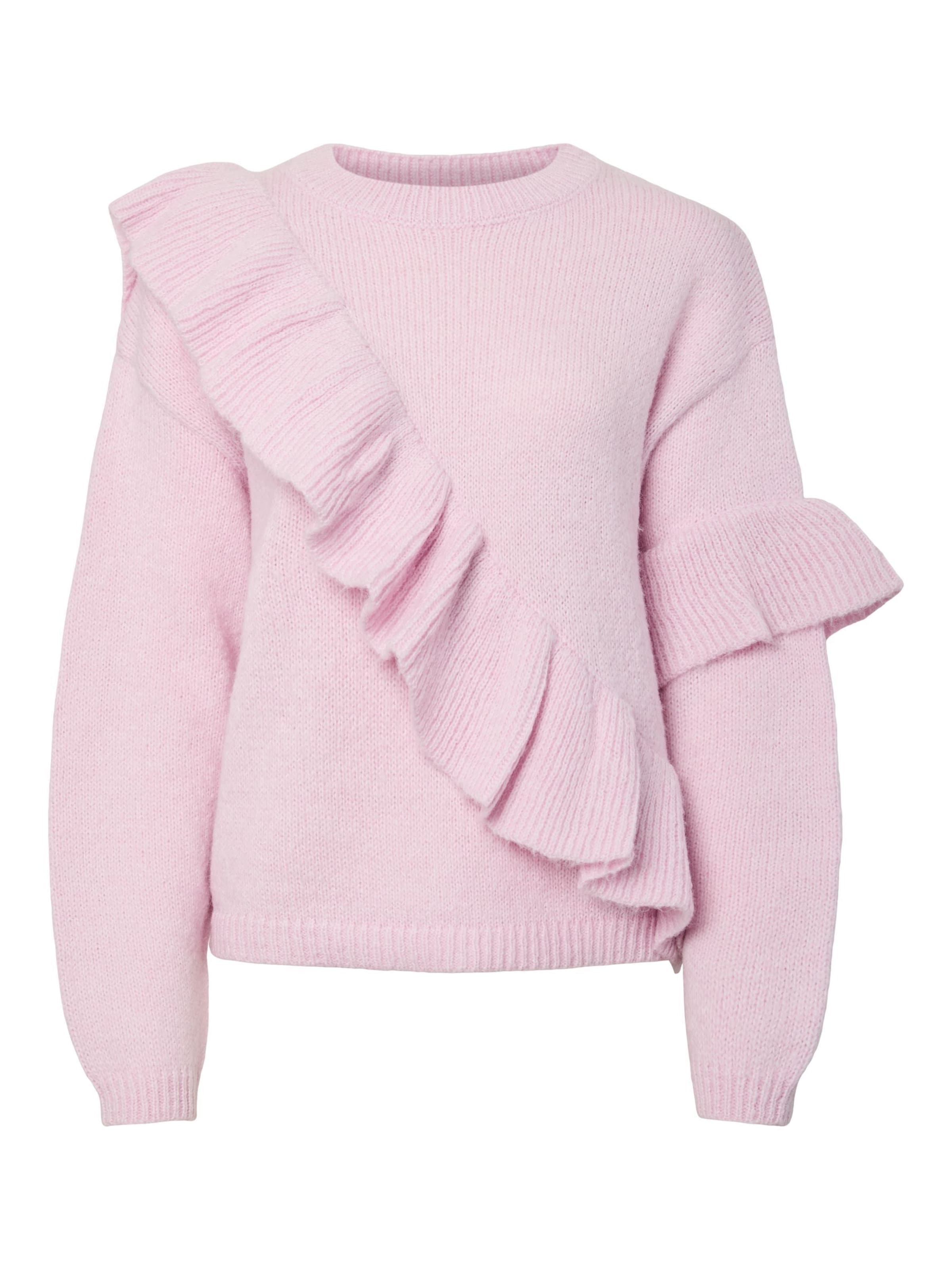 Pullover 'PCNOR' di PIECES in rosa: frontale