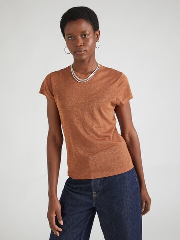 T-shirt 'KOALE' DRYKORN en marron : devant