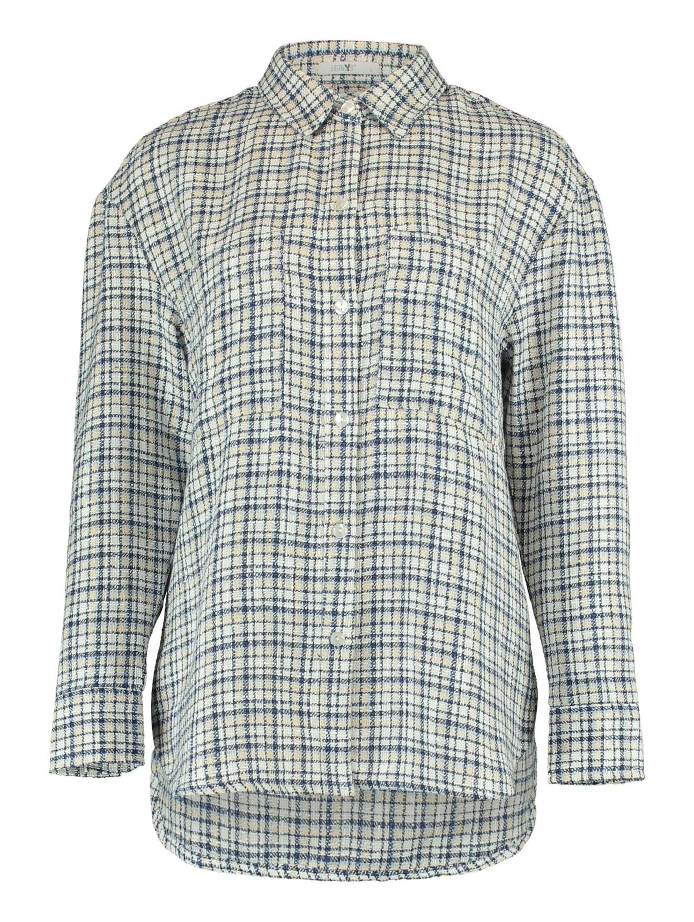 Hailys Bluse 'Annie' i blå: forside