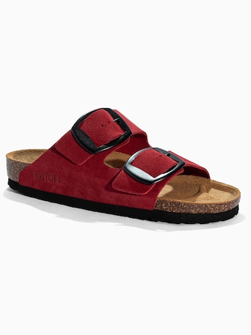 Sandales Bayton en rouge