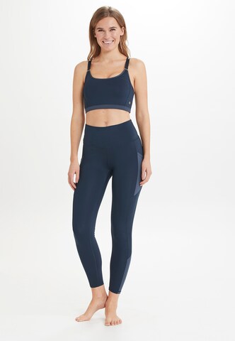Athlecia Skinny Workout Pants 'Sasha' in Blue