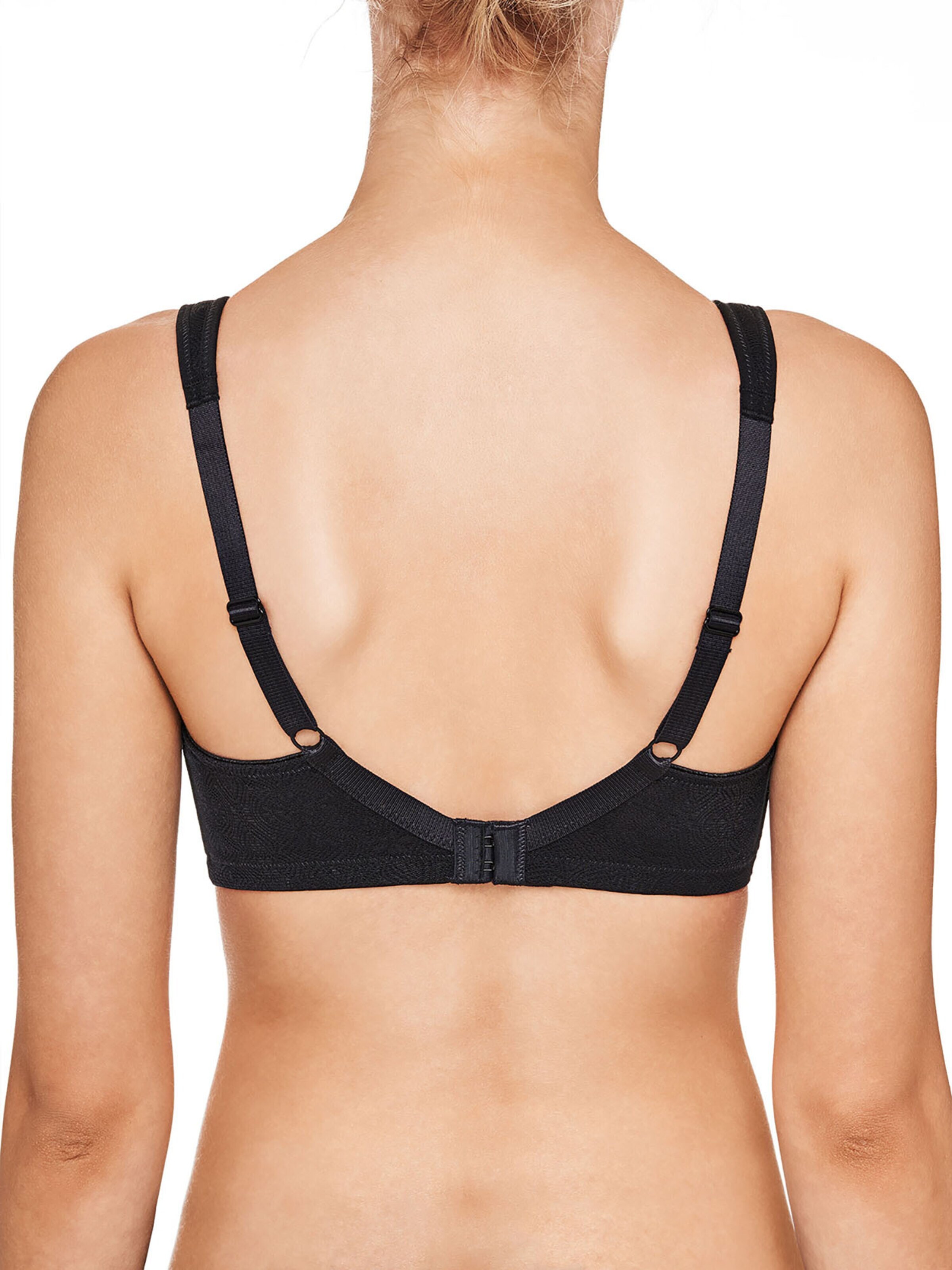 SUSA Minimiser Bra 'Milano' in Black