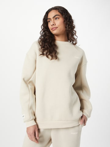 Misspap Sweatshirt in Grijs: voorkant