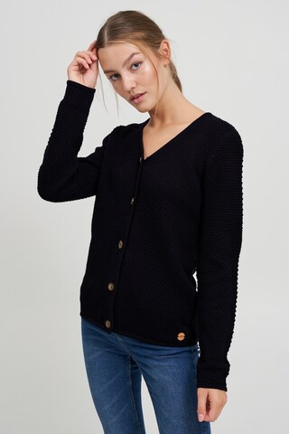Cardigan 'Helga' Oxmo en noir : devant