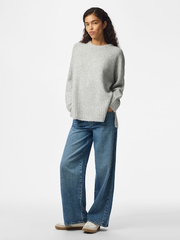 PIECES Sweater 'PCTina' in Grey