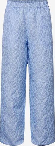 PIECES Loose fit Pants 'Evelyn' in Blue: front