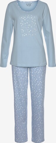 VIVANCE Pyjama 'Dreams' in Blau: predná strana