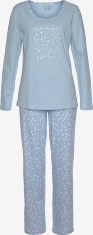 VIVANCE Pajama 'Dreams' in Blue: front