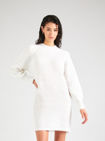 PIECES Knitted dress 'NALA' in White: front