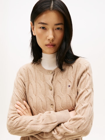 TOMMY HILFIGER Kardigán - bézs