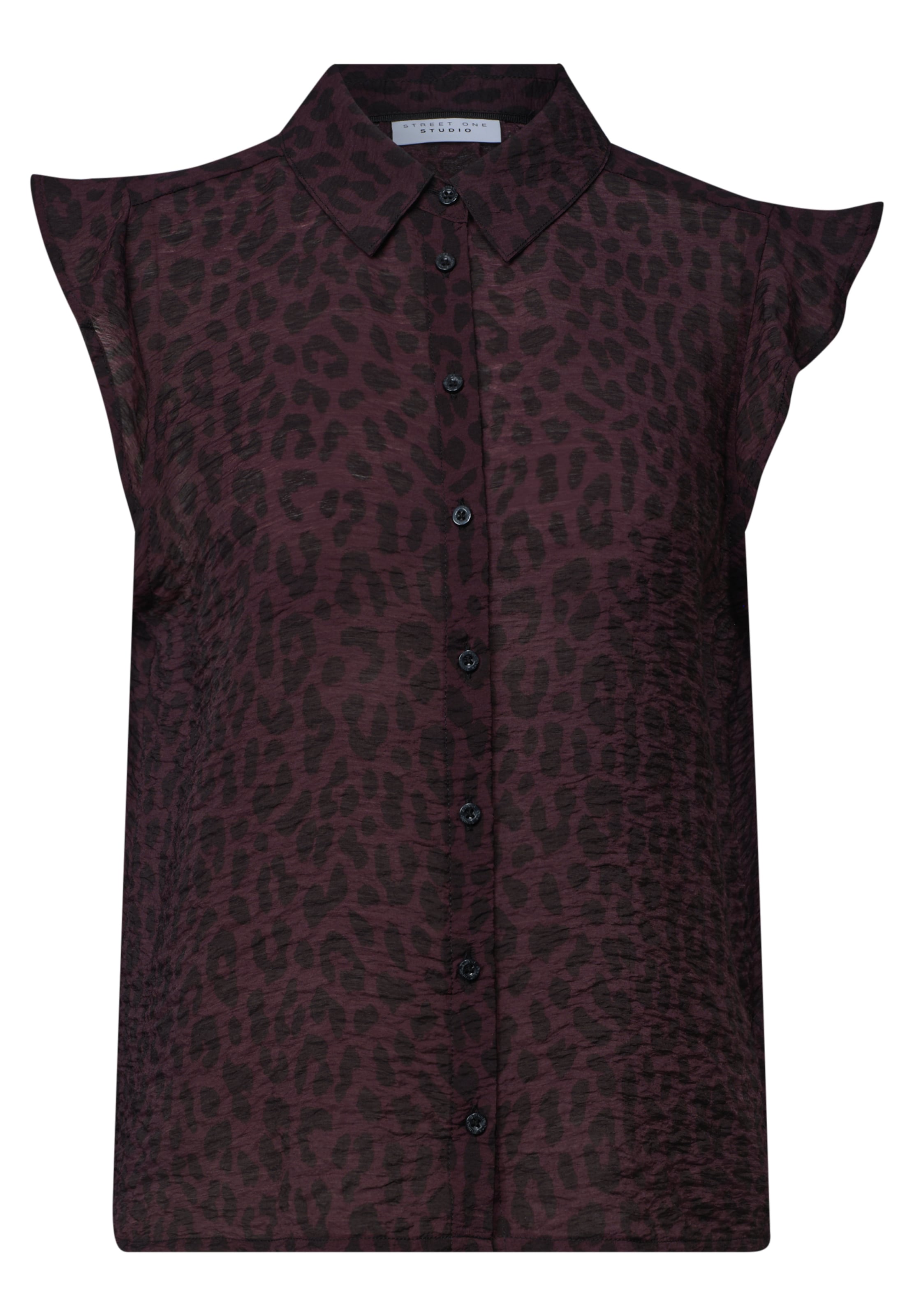 Street One Studio Blouse in Purple: front