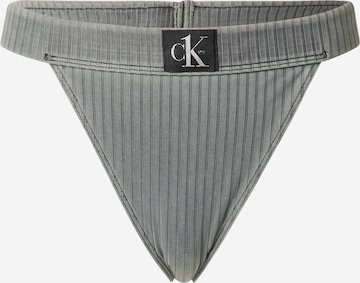 Calvin Klein Swimwear Regular Bikini Bottoms in Grey: front