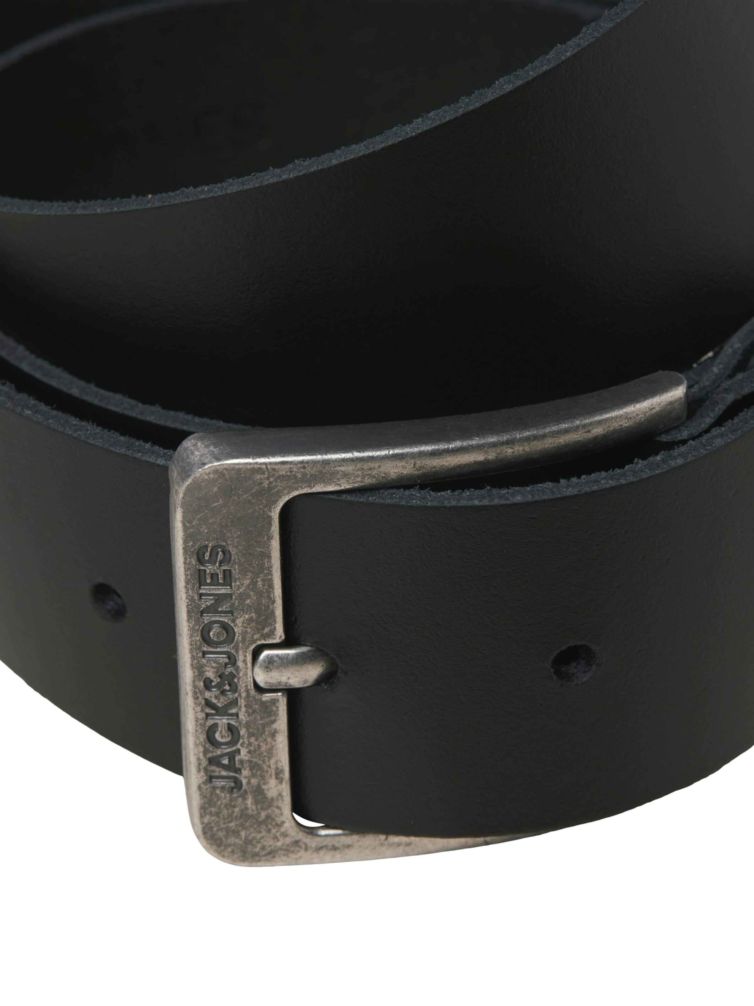 Ceinture 'JACBRAGA' JACK & JONES en noir