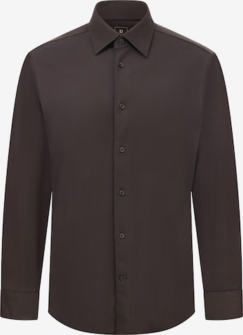 Boggi Milano Skjorta i brun: framsida