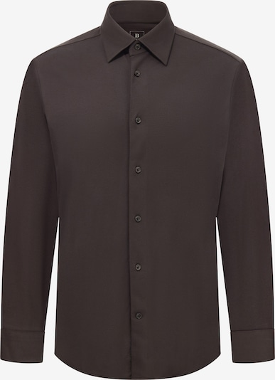 Marškiniai iš Boggi Milano, spalva – tamsiai ruda, Prekių apžvalga