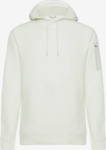 Sweat-shirt Boggi Milano en blanc : devant