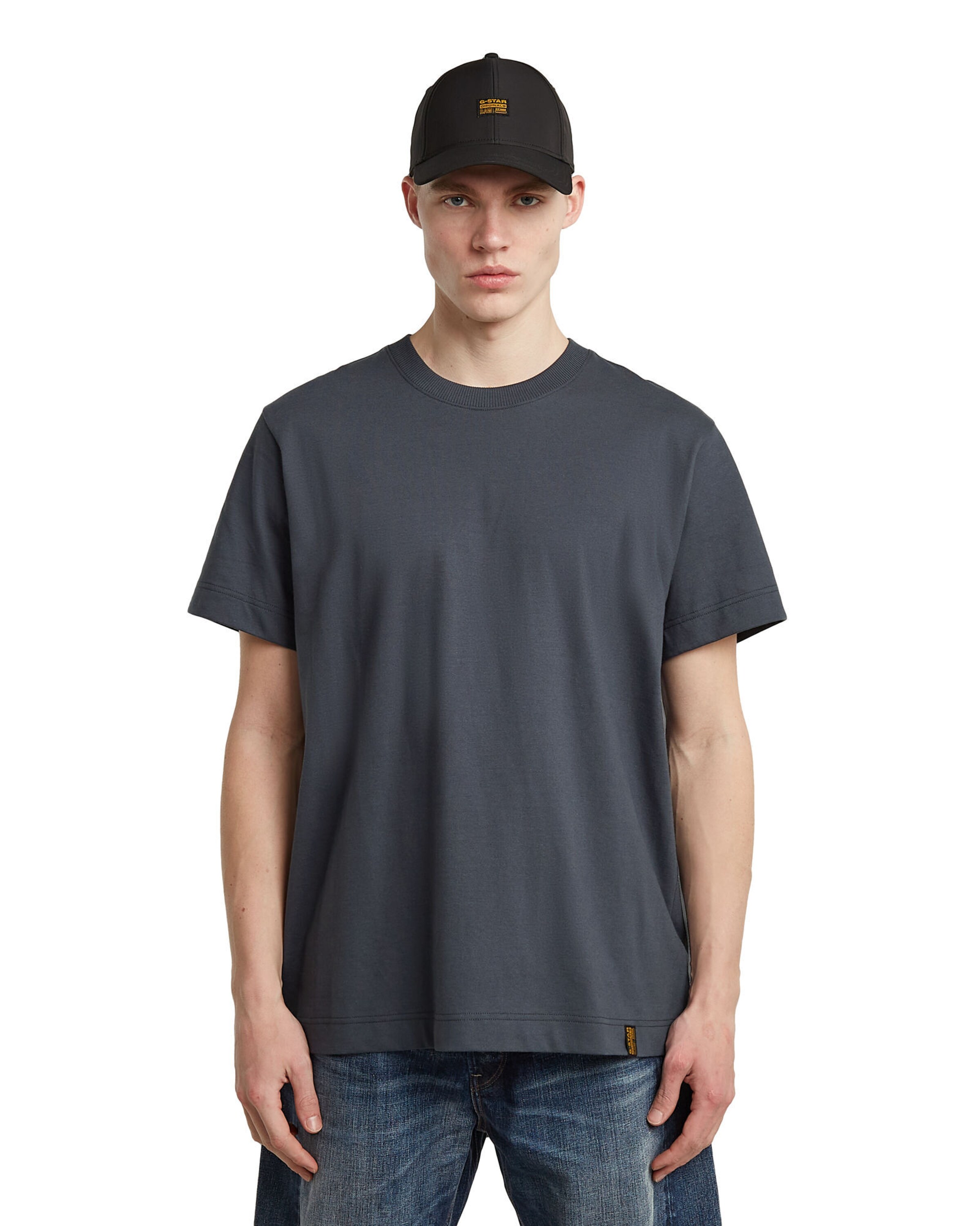 T-Shirt 'Essential' G-STAR en bleu : devant