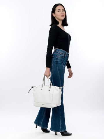 Borsa a mano 'Kimberly' di Suri Frey in bianco: frontale