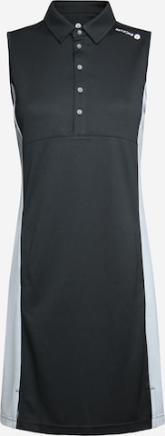 Backtee Dress in Black: front